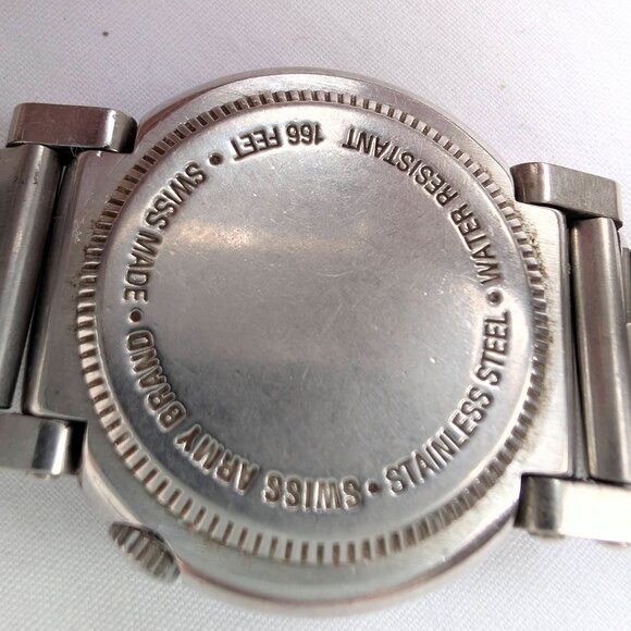 Vintage (1970's) Swiss Army Delta Watch Women's 37mm Date New Battery - Picture 5 of 10